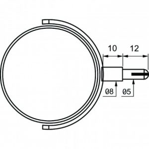 Miroir pour microscopes (PCB)