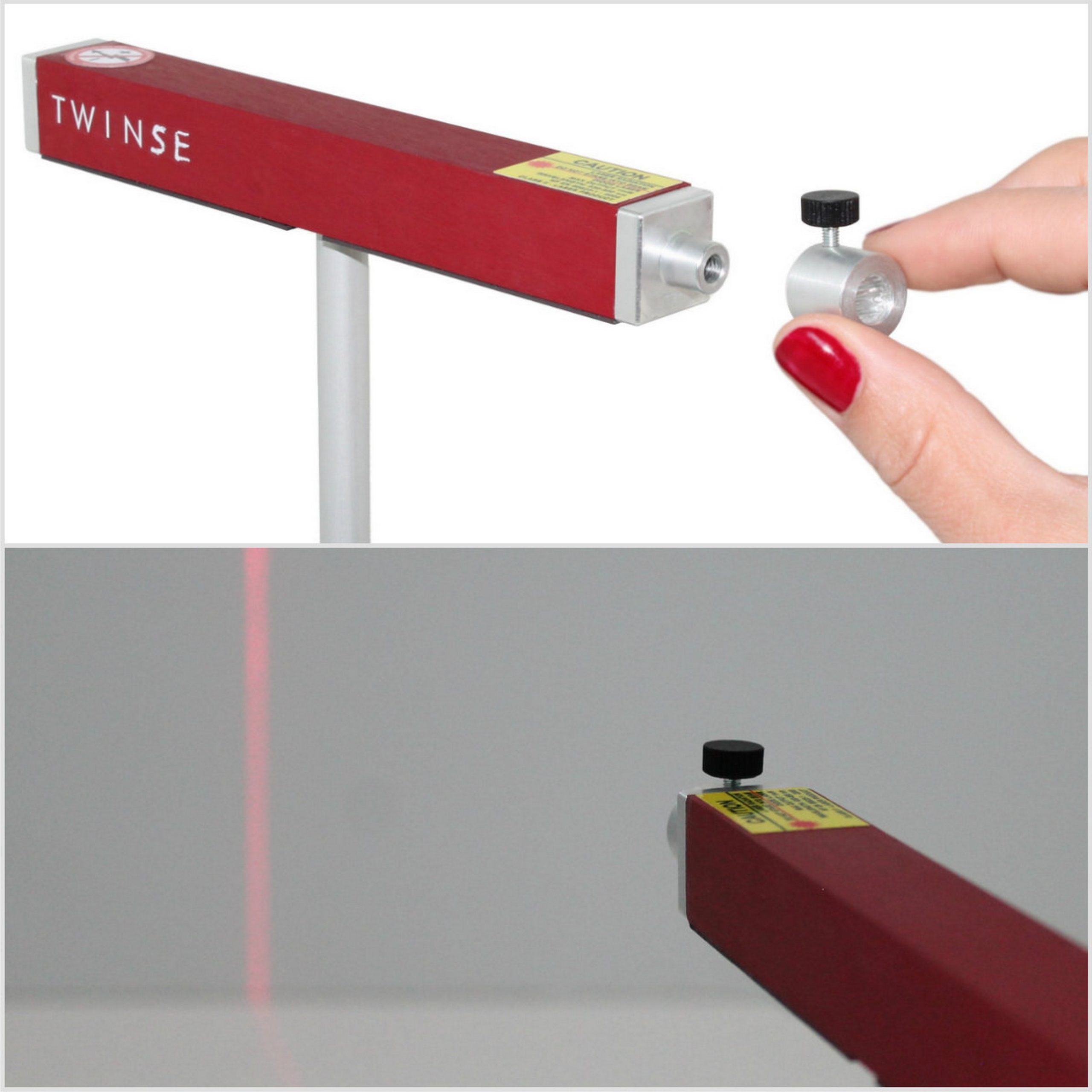 Laser TRIO rouge - Les produits TWINSE Chez EFCMD